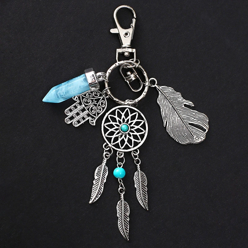 Dreamcatcher keychain pendant