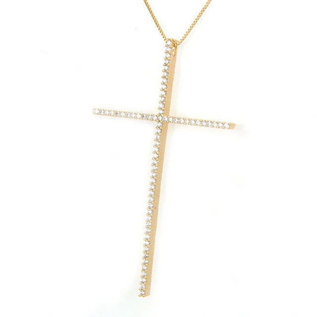 Catholic cross necklace