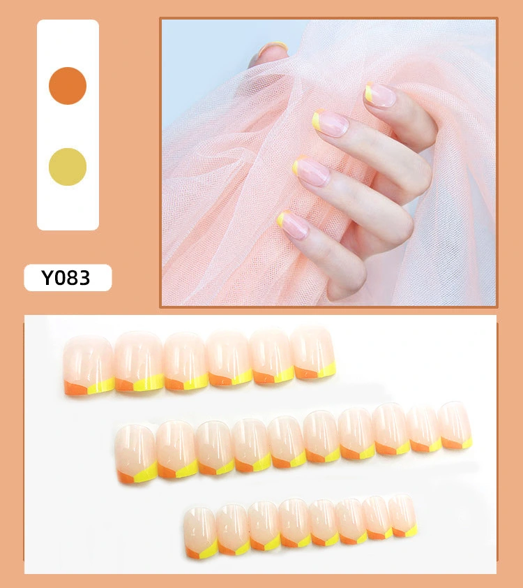 Wearable Nails Fake Nails Long And Short Detachable Net Celebrity Vibrato Finished Bride Student Pregnant Woman Nail Patch