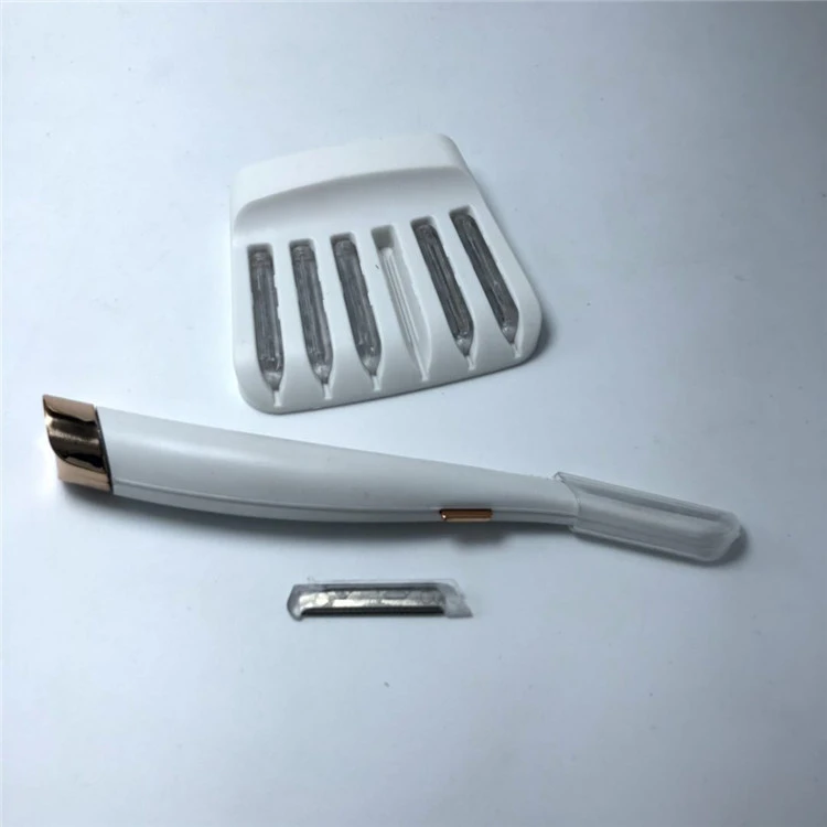 Ladies Face Epilator Luminous Shaving Eyebrow Cutter