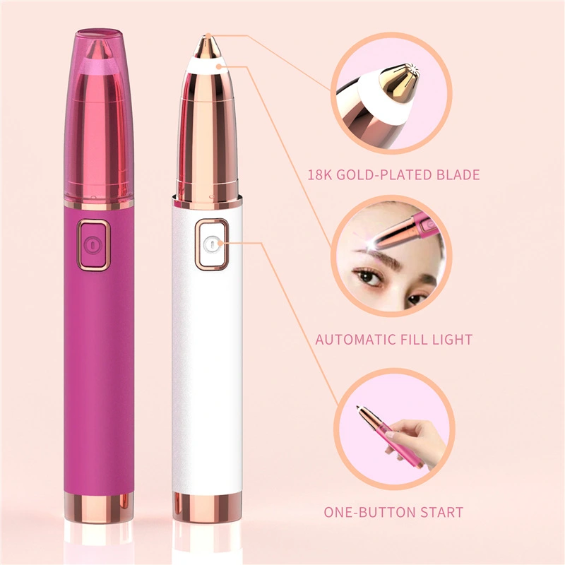 Amazon Cross-border Electric Eyebrow Trimming Pencil Lady Lipstick Eyebrow Trimmer