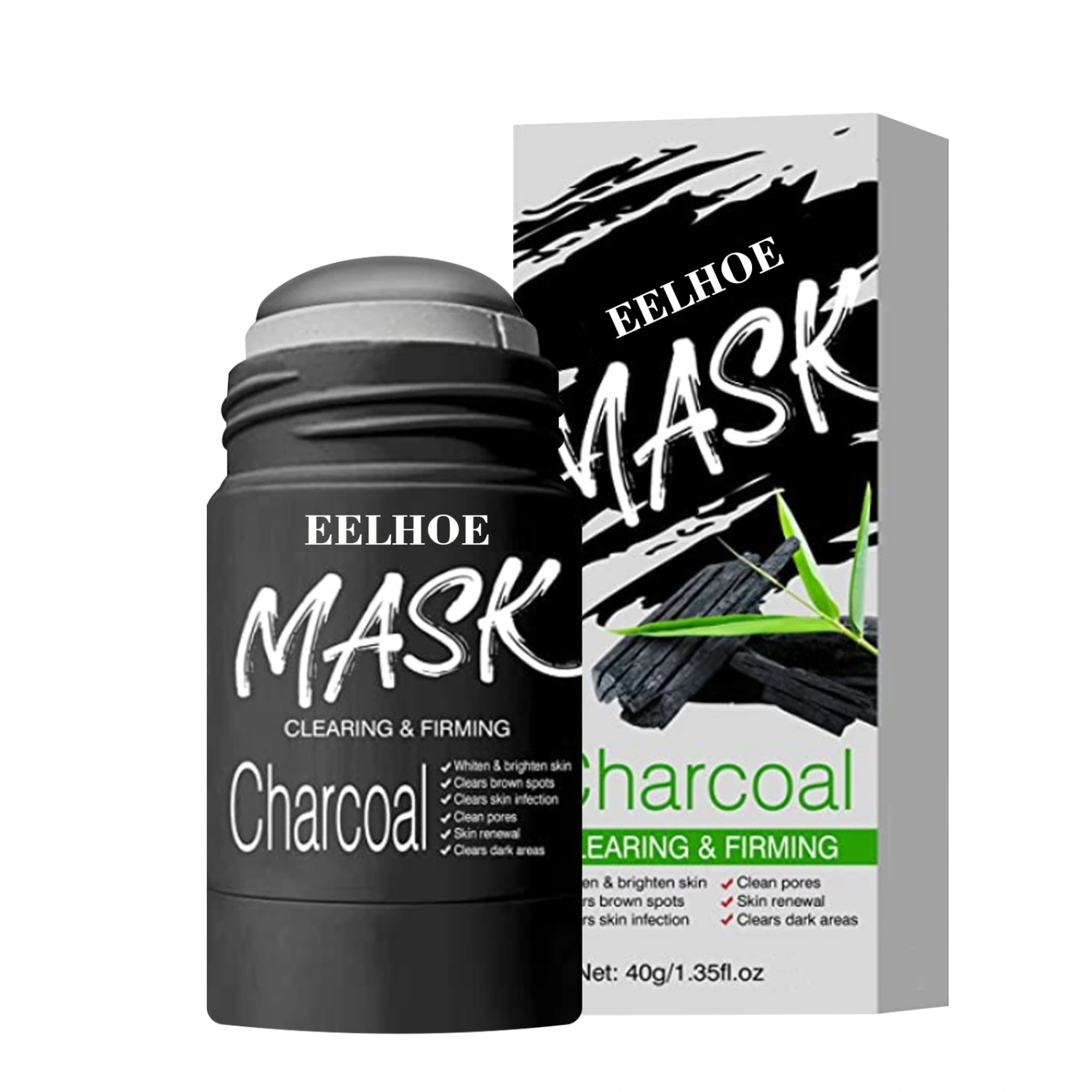 Solid Cleansing Mask Bamboo Charcoal To Remove Blackheads