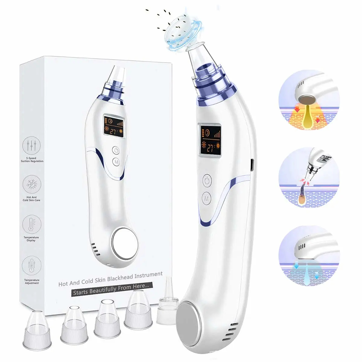 Electric black suction instrument