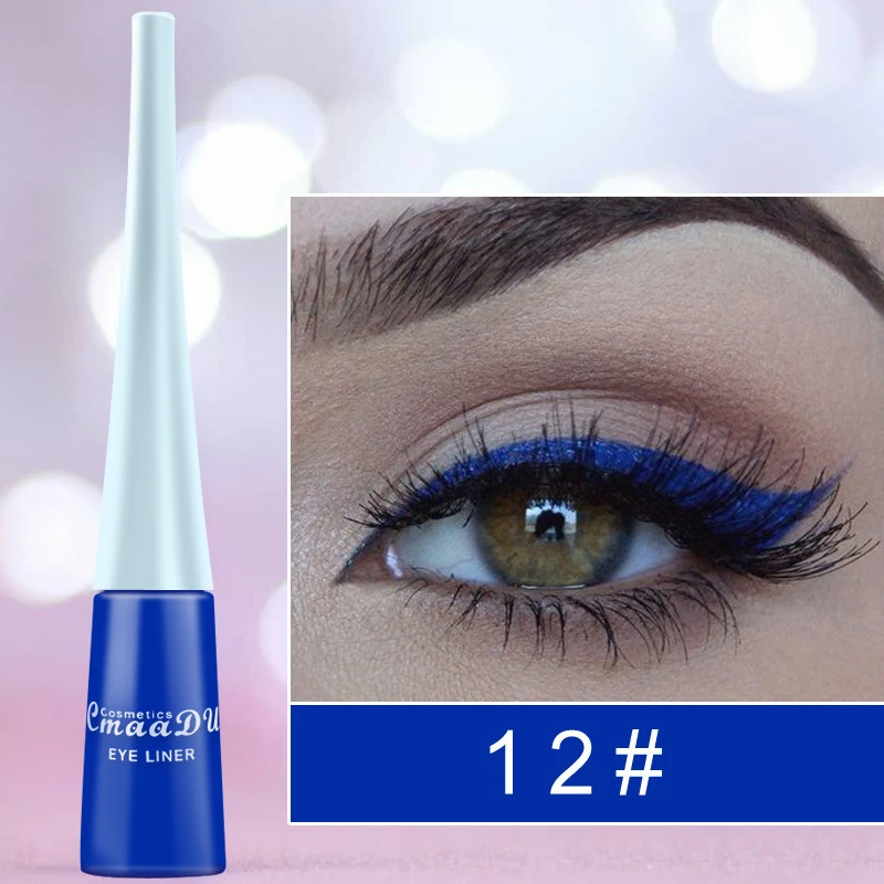 Color eyeliner pen cos waterproof and not blooming