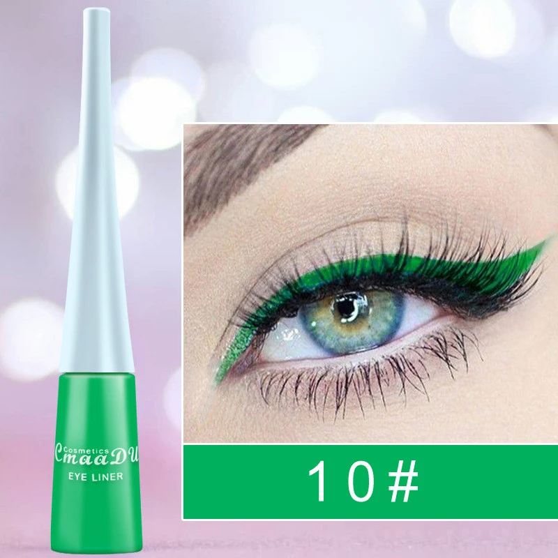Color eyeliner pen cos waterproof and not blooming