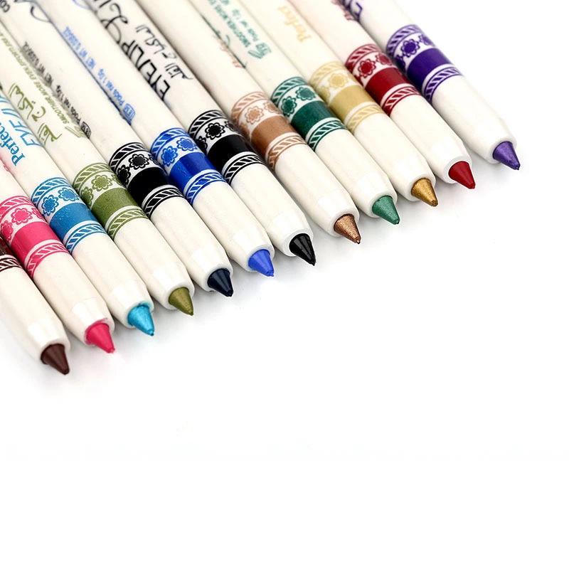  12 Colors Eyeliner Highlighter Eye Shadow Pen