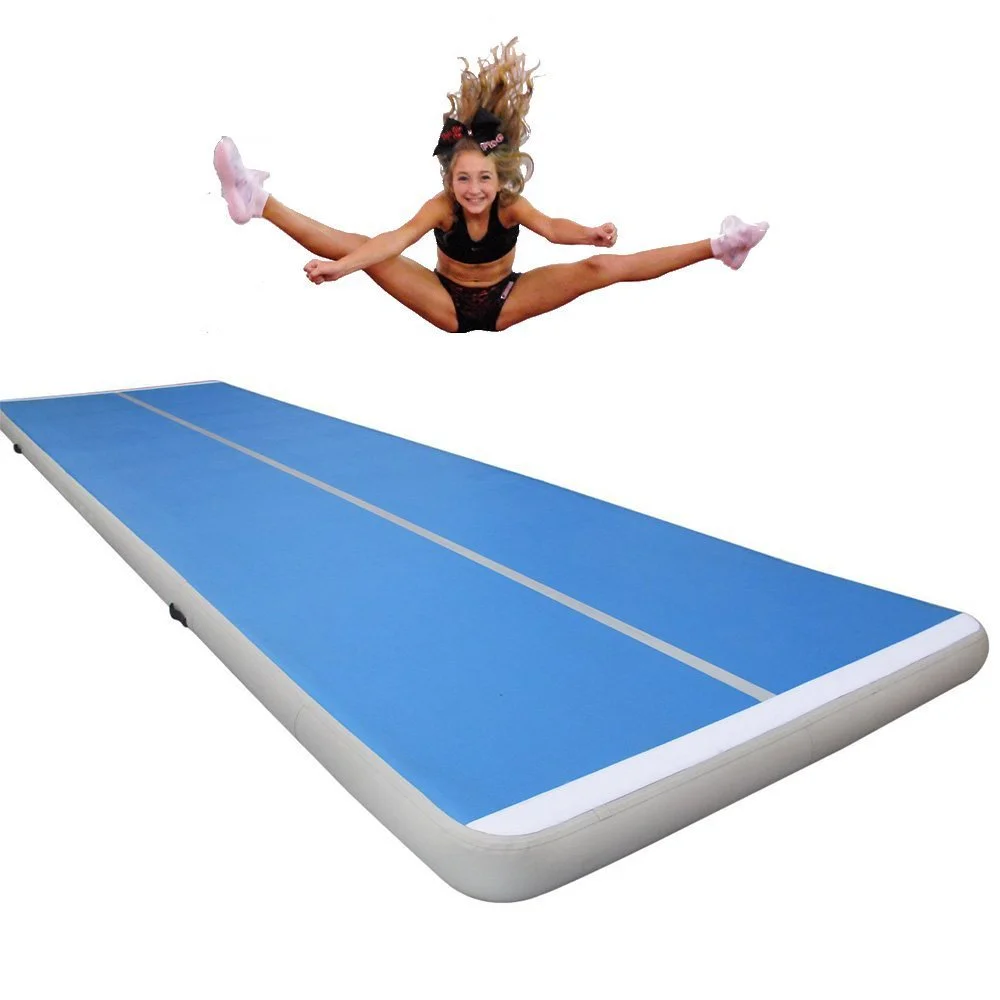 Brushed Air Cushion Training Mat Inflatable Gymnastics Sanda Taekwondo Somersault Air Cushion