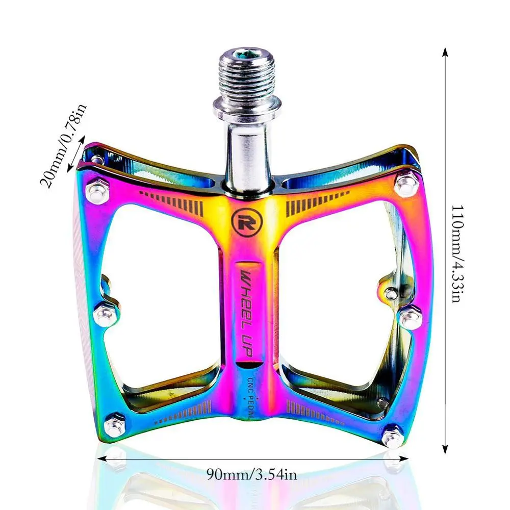 Non-slip colorful pedals