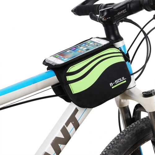 Bicycle mountain bike top tube bag