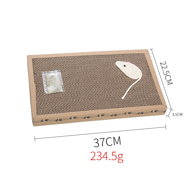 Pet Supplies Cat Grinding Claw Toy Corrugated Cat Scratcher