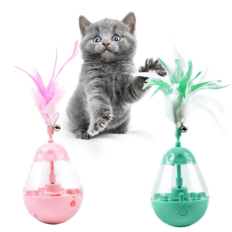 Tumbler led light cat toy