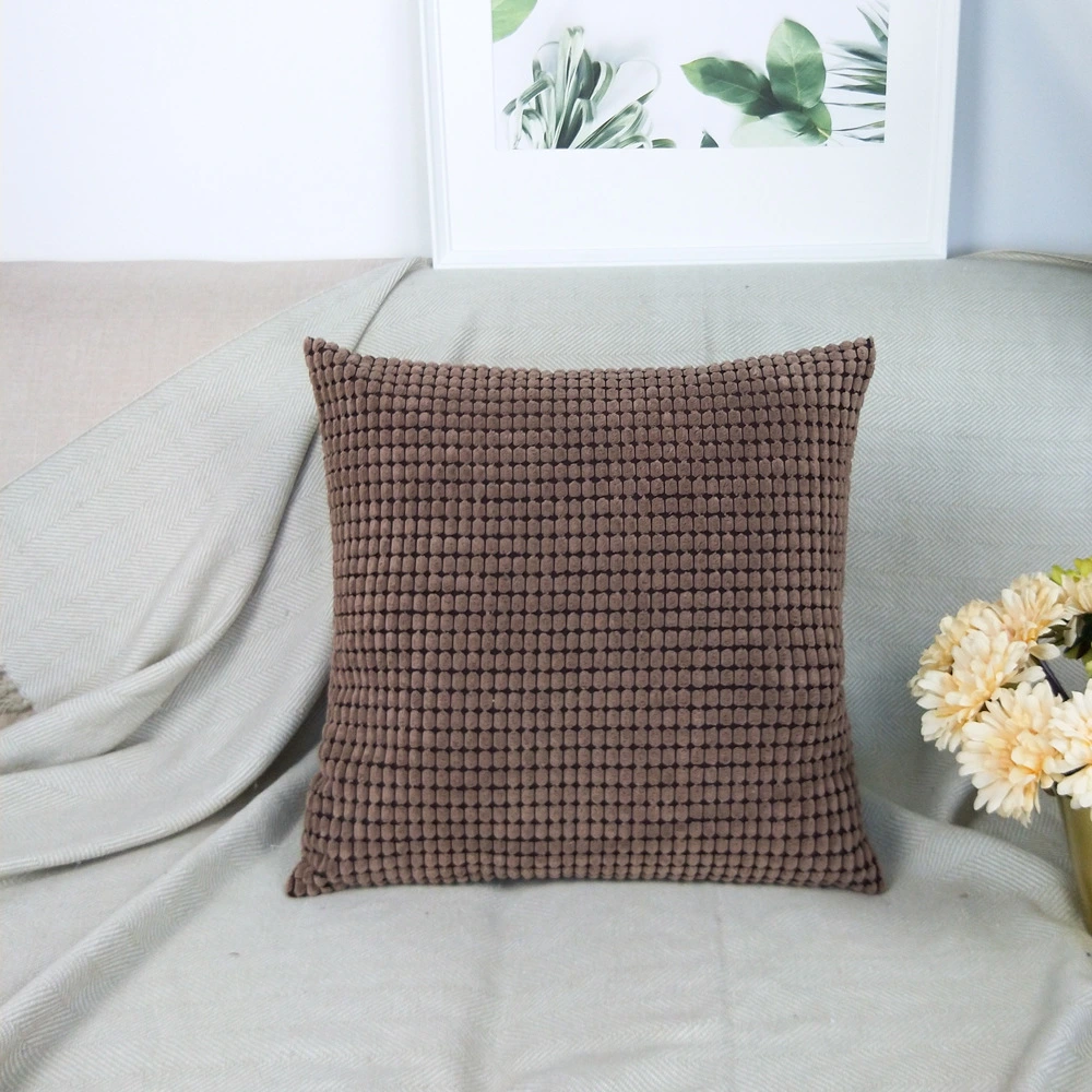 Corn Kernels Pillowcase Nordic Ins Style Solid Color Home Without Core