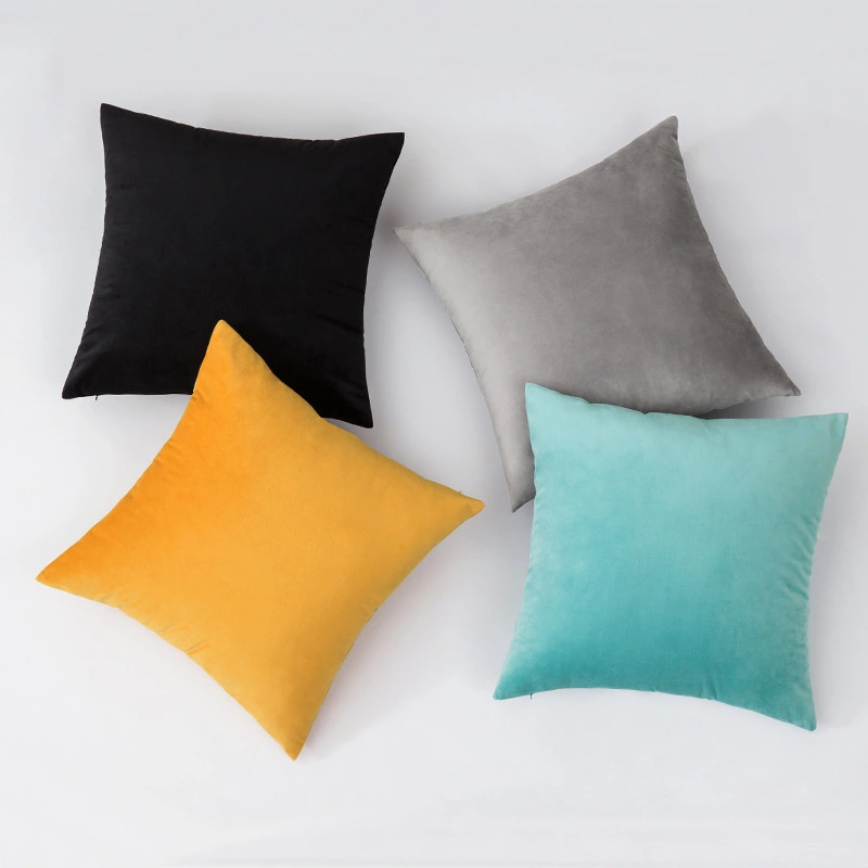 Cushion Nordic Pillow Core Waist Velvet Ins