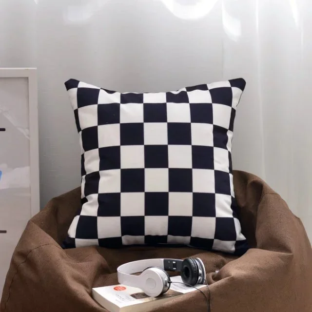 Nordic plush pillowcase