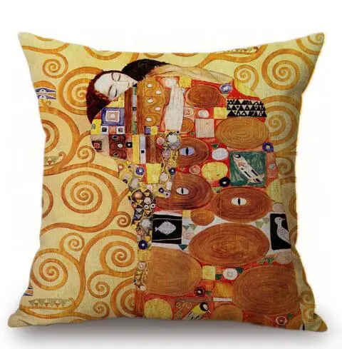 Van Gogh Oil Painting Pillow