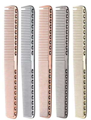 Double head steel hair comb