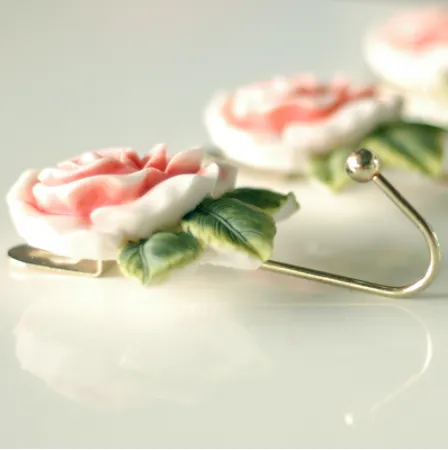 Creative Rose Gift Coat Towel Hook Rose Single Hook