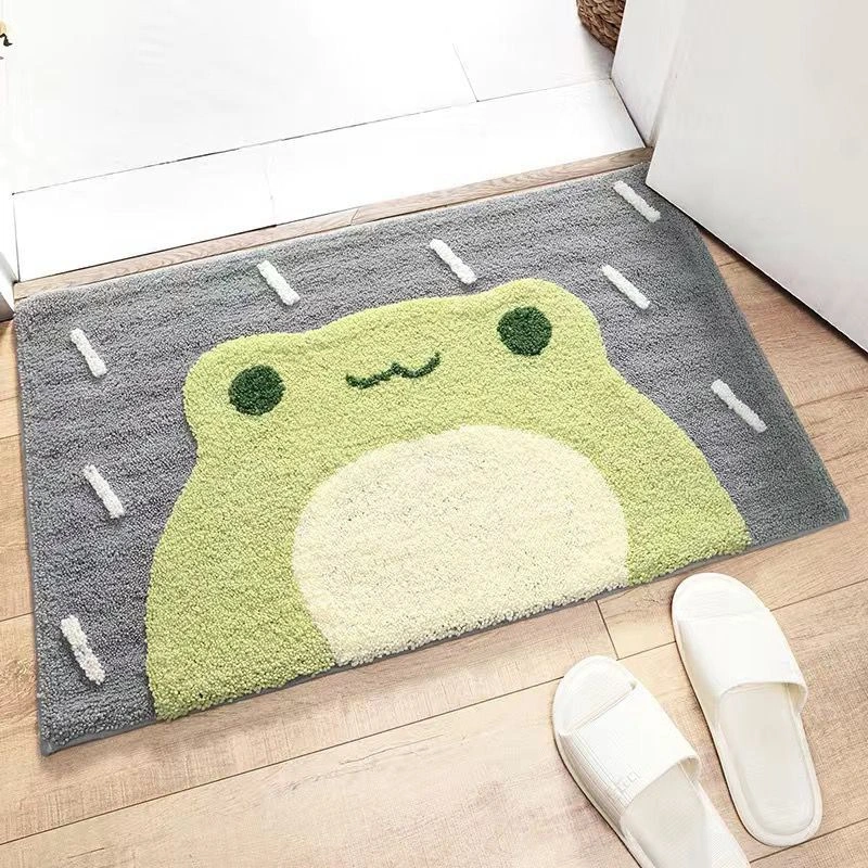 Bathroom Absorbent Floor Mats Entrance Porch Non-Slip Mat