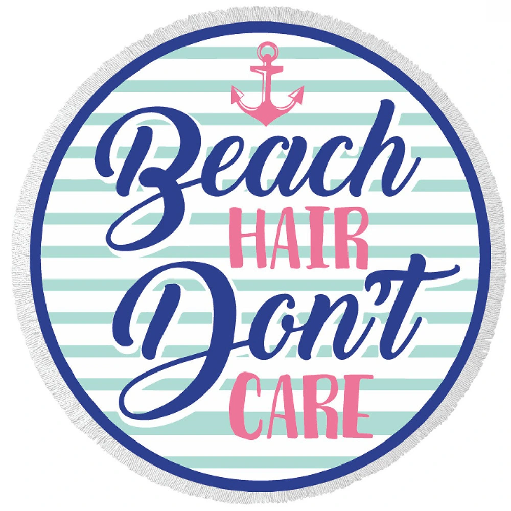 Export Off-The-Shelf Bath Towel, Microfiber Printing, Round Geometric Tortoise, Multifunctional Beach Towel, Logo Printing