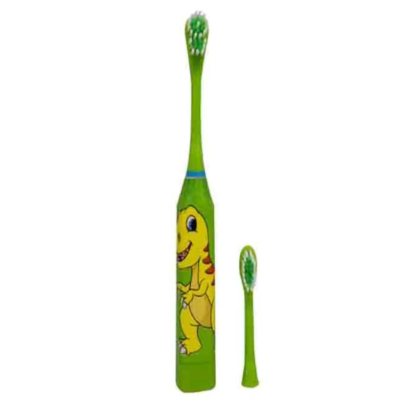 Children's Cartoon Household Non-rechargeable Ultrasonic Electric Toothbrush