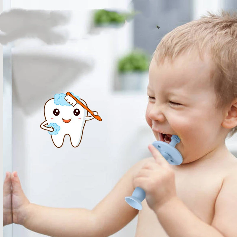 Silicone Toothbrush For Baby Wash Tongue Coating