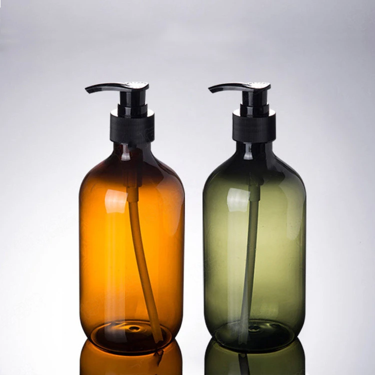 Push The Pump Brown Shower Gel Bottle