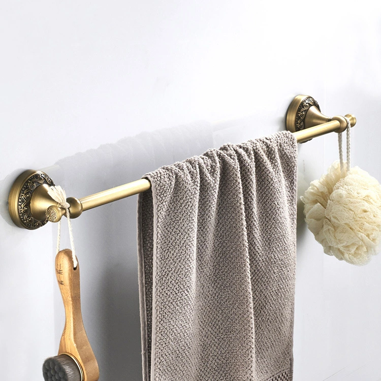 Antique towel rack for fashionable bathroom