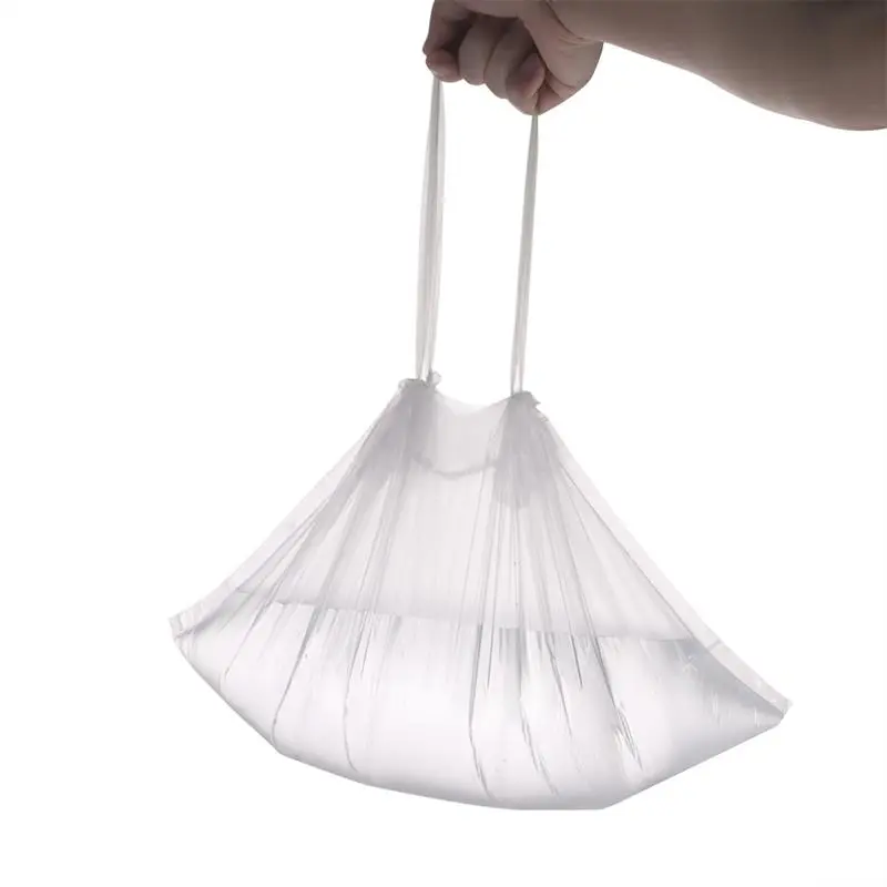 Toilet seat garbage bag