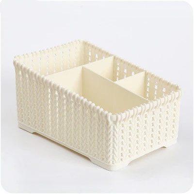 Wicker table top box packing