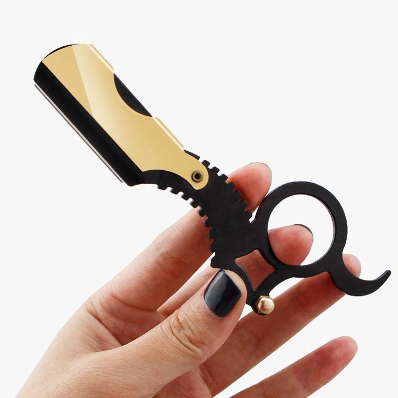 Vintage Manual Men's Stainless Steel Beard Holder