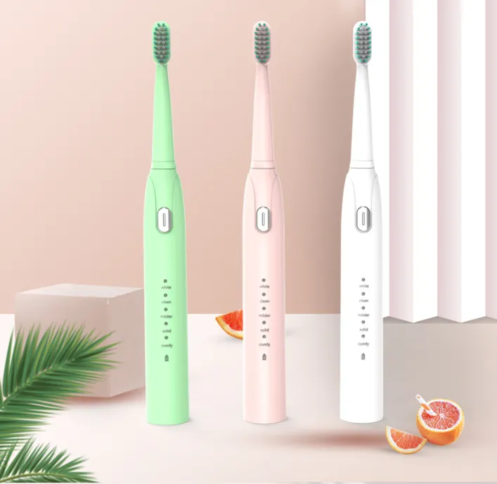 USB soft fur rechargeable toothbrush