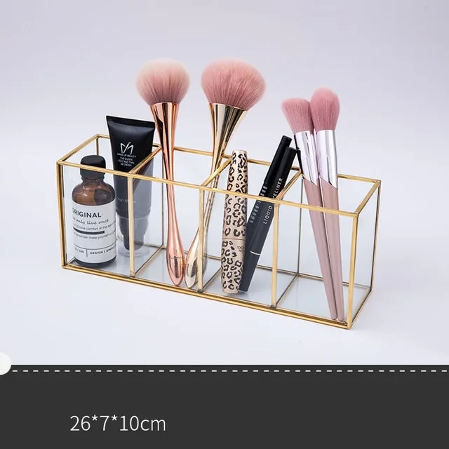 Tube side eyebrow pencil multifunctional storage box