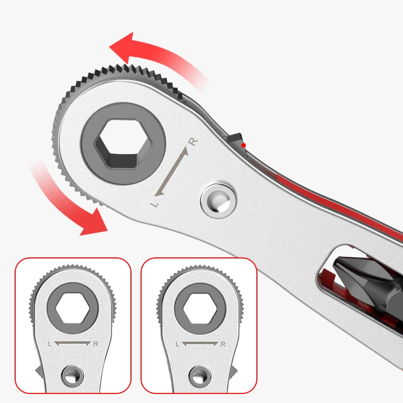 Multifunctional Turning Two-Way Screwdriver