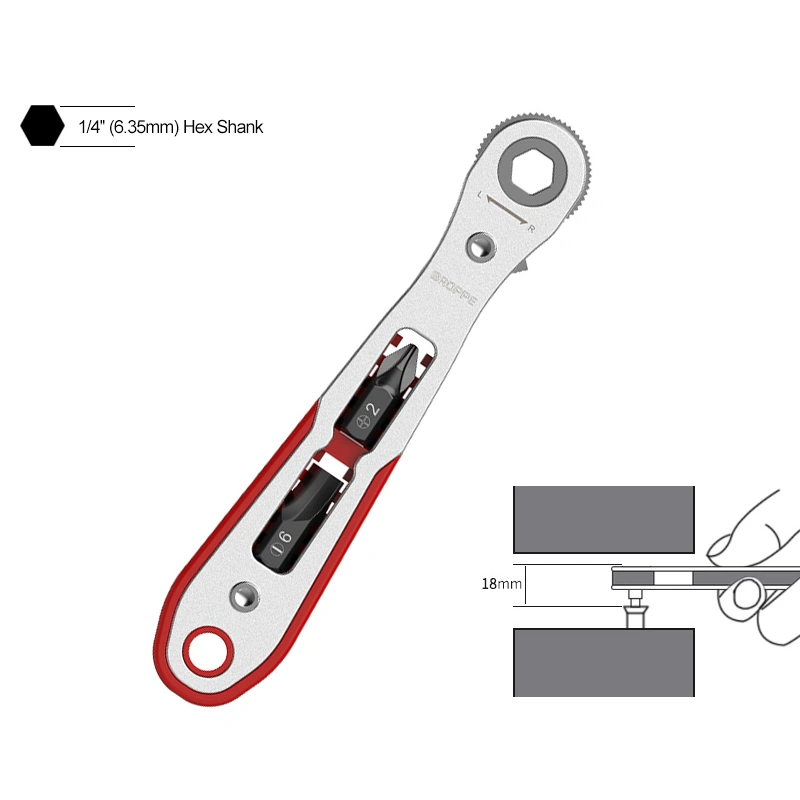 Multifunctional Turning Two-Way Screwdriver
