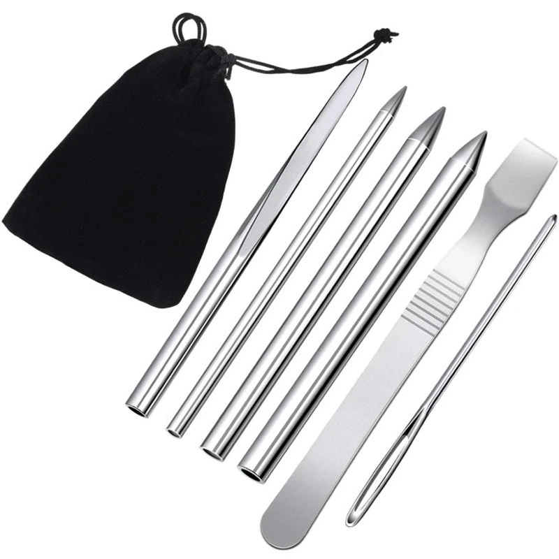 Umbrella Rope Needle Umbrella Rope Bracelet Knitting Needle Steel Needle Umbrella Rope Needle Set Diy Tool Bracelet Knitting Device