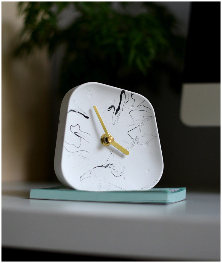Alien Cement Clock