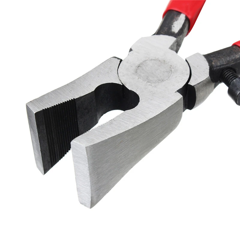 Flat cut glass pliers