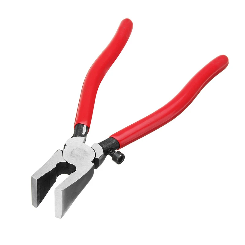 Flat cut glass pliers