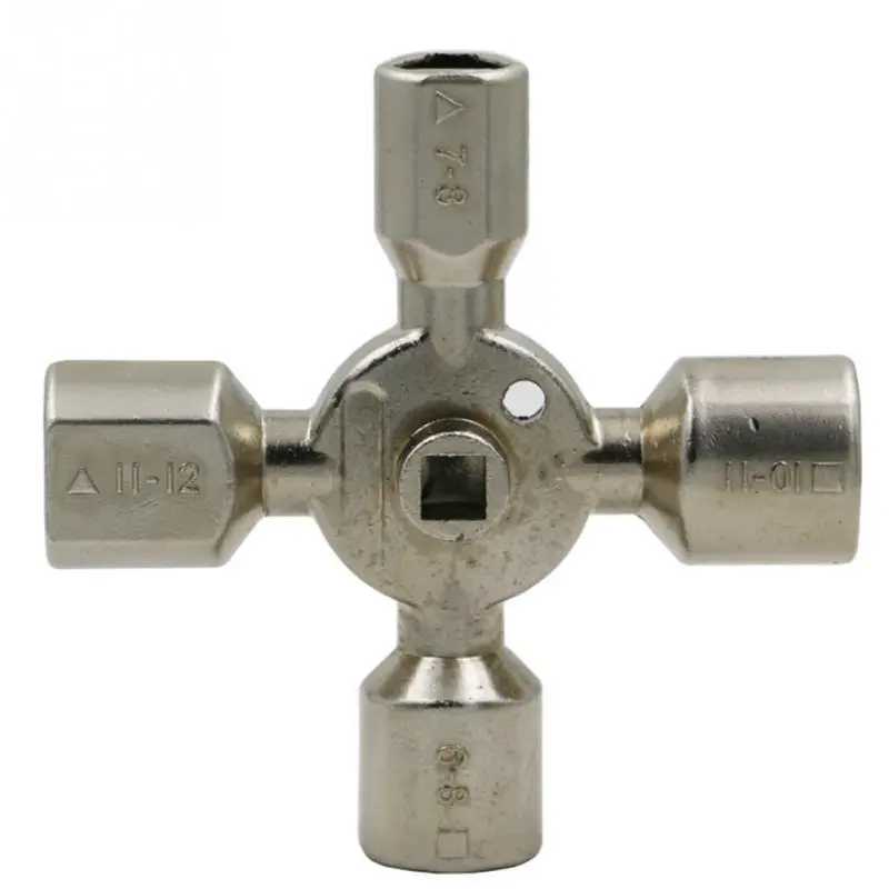 Triangle key wrench in multi-function electric control cabinet