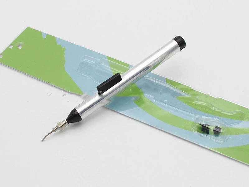 Manual vacuum suction pen