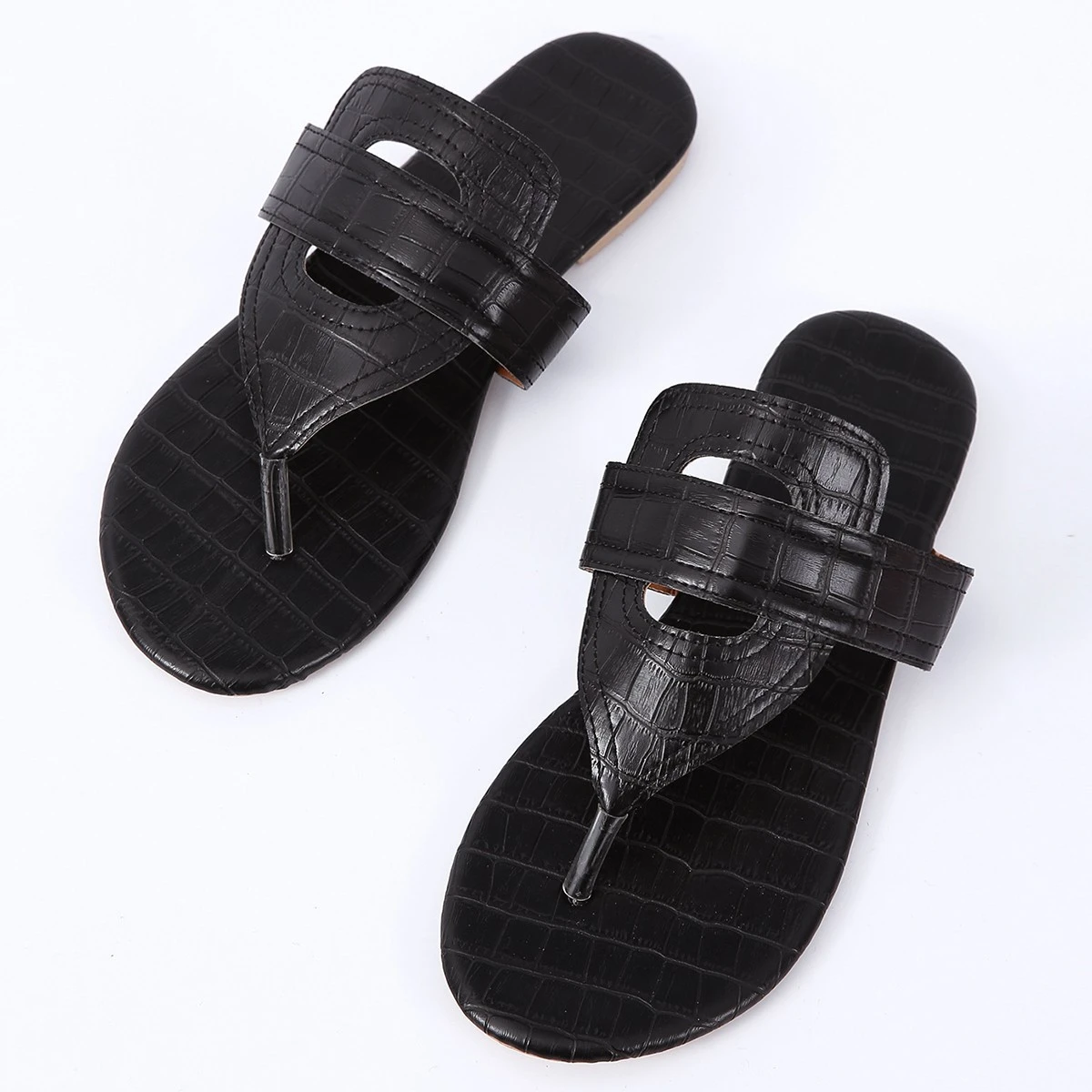 Simple Word Roman Beach Shoes