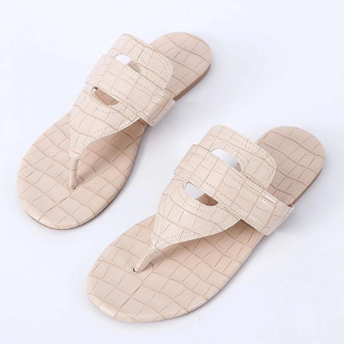 Simple Word Roman Beach Shoes