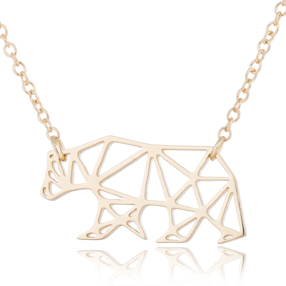 Polar bear necklace