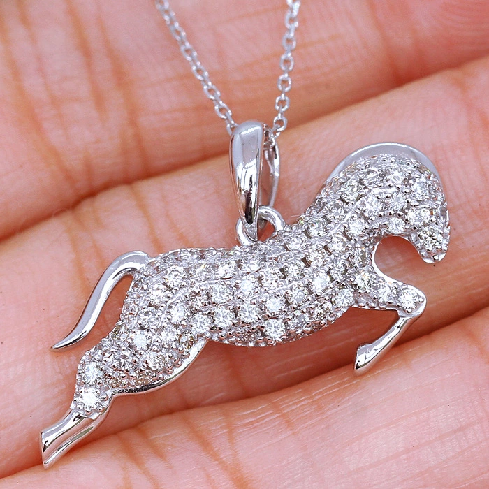 Korean Personality Creative Pony Clavicle Necklace All-match Fashion Accessories