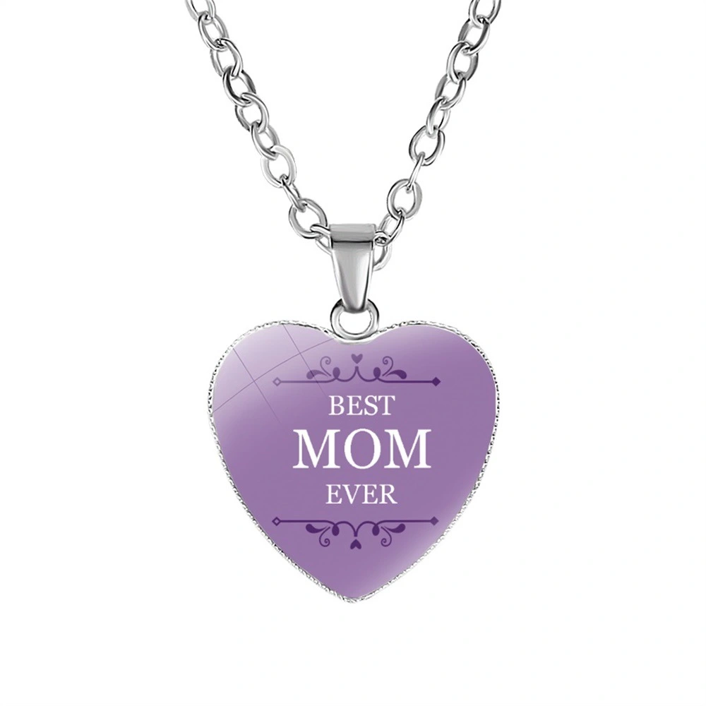 Mother's Day Gift Mom HeartPendant Necklace