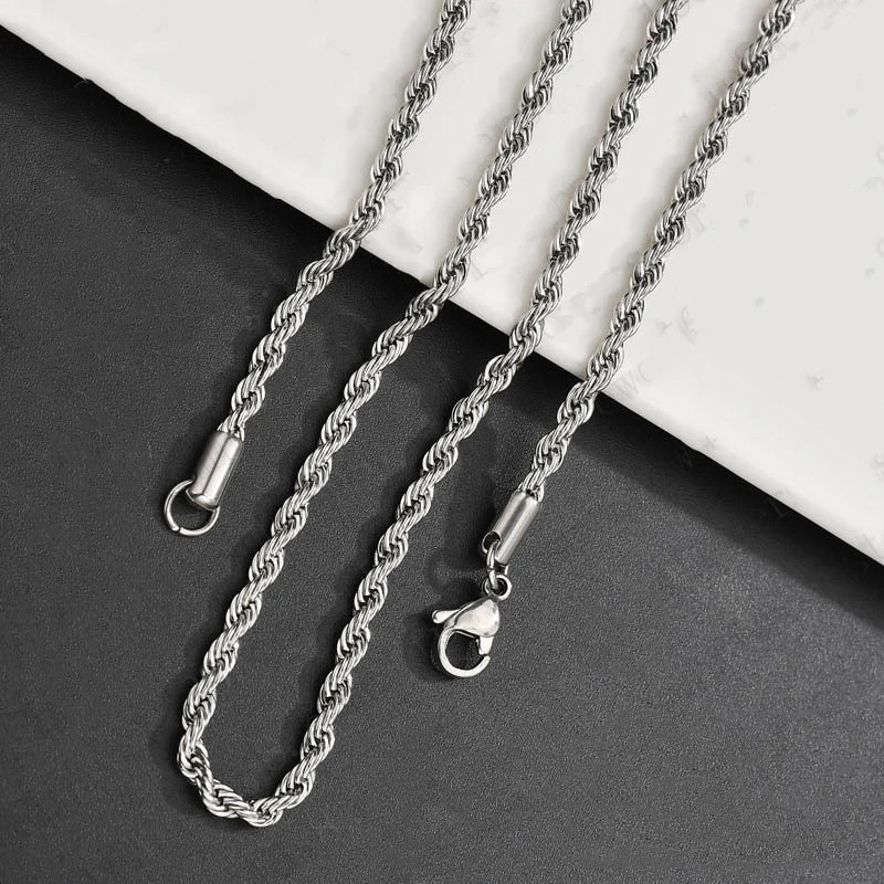 Stainless Steel Twist Chain With Chain Twisted Chain Multi-size