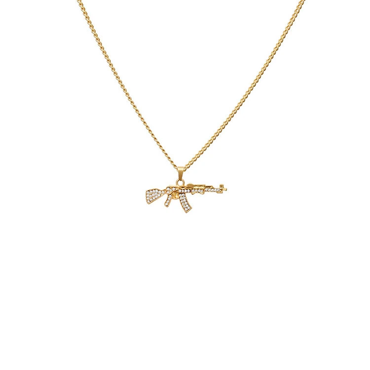 Personality Trend Hip-Hop Style Bar Night Chain