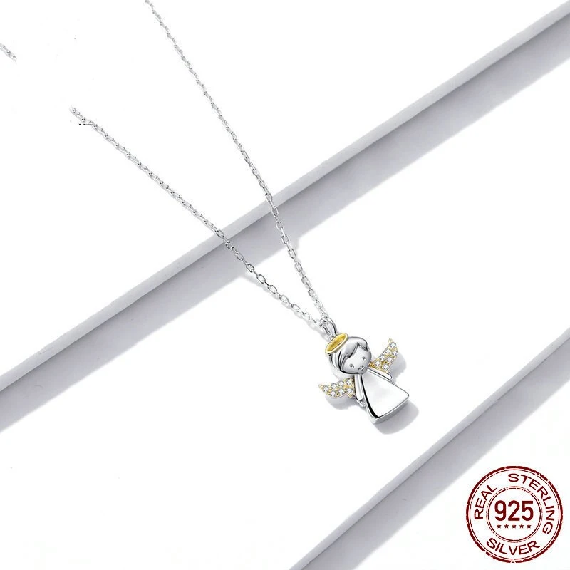 Two-color Electroplating Bee Necklace Simple And Popular