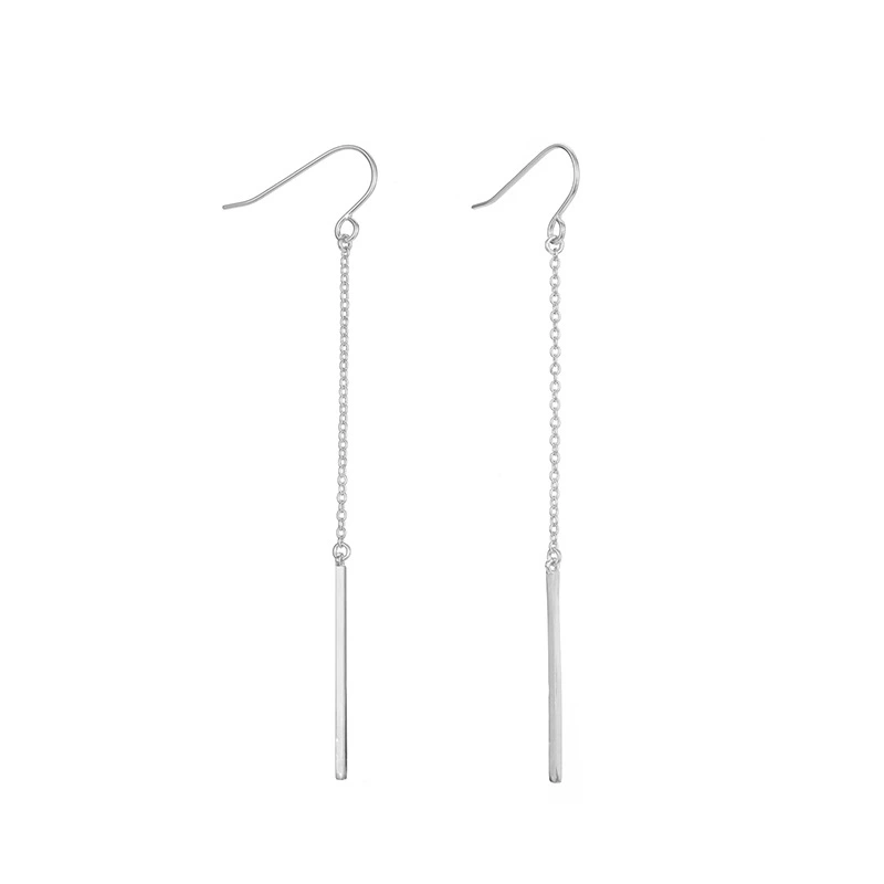 Simple Earrings Long Chain Ear Hook Earrings