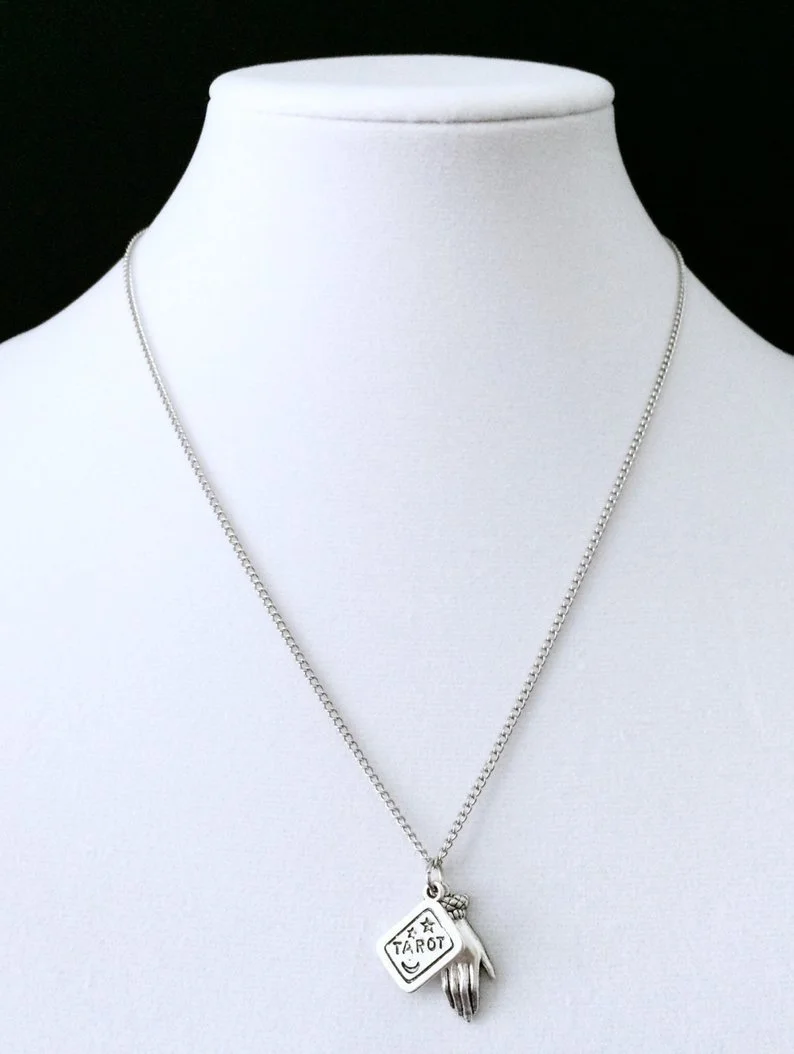 European And American Gothic Tarot Necklace